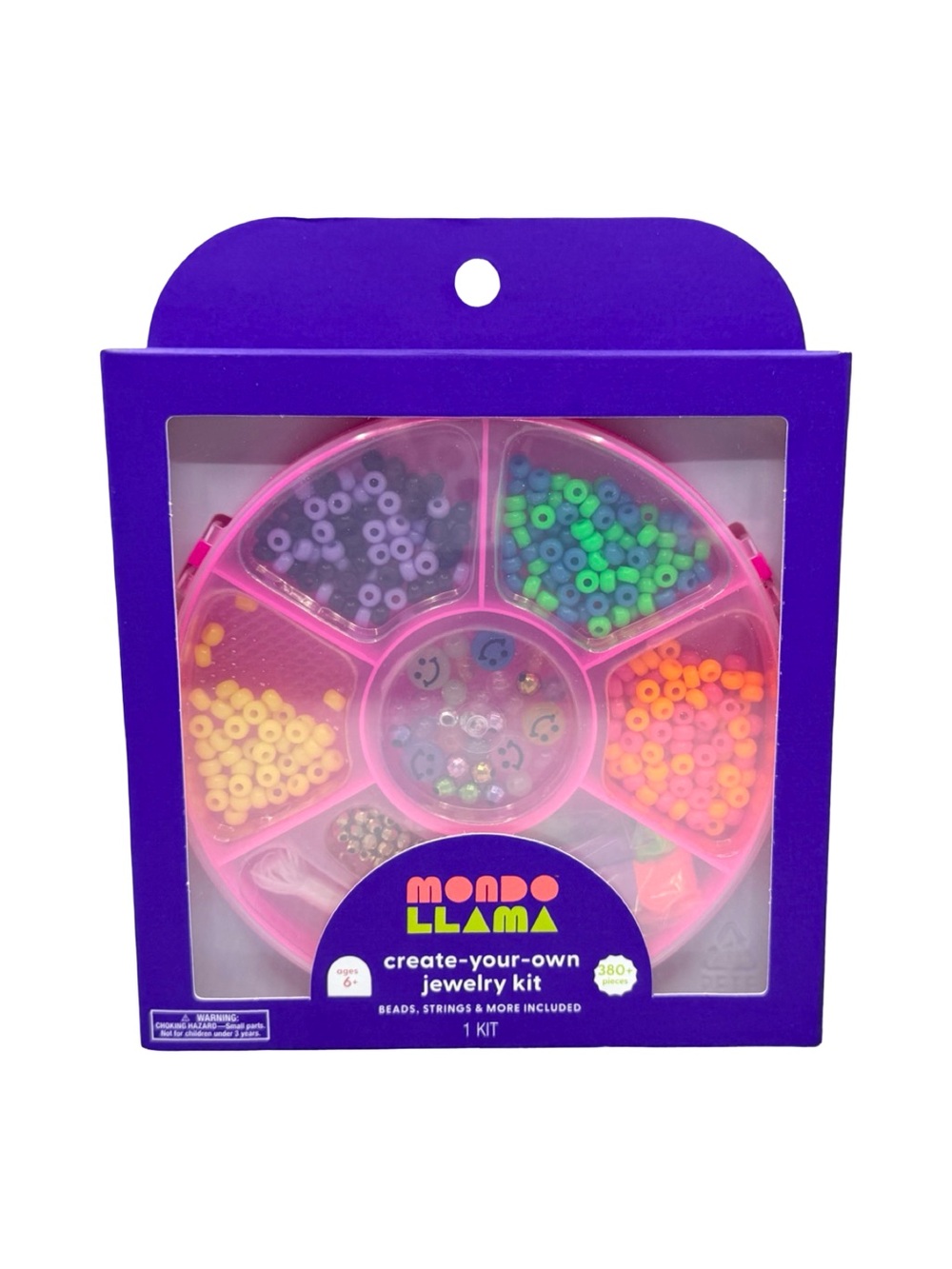 Mondo Llama Create-Your-Own Jewelry Kit - 380+ Pieces - Age 6+